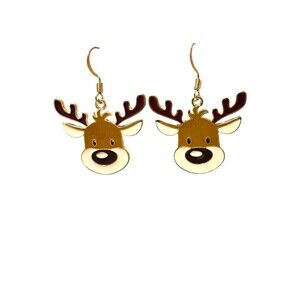 Indio Jewelry Ladies Reindeer Earrings Item #2255